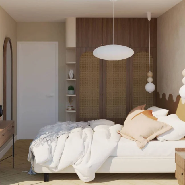 _mieszkanie_dla pary_sypialnia_szafa_na_wymiar_krakow